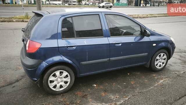 Синій Хендай Гетц, об'ємом двигуна 1.4 л та пробігом 211 тис. км за 3850 $, фото 2 на Automoto.ua
