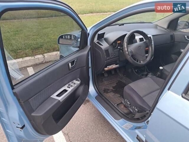 Синій Хендай Гетц, об'ємом двигуна 1.4 л та пробігом 271 тис. км за 3800 $, фото 16 на Automoto.ua