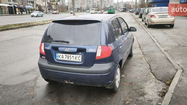 Синій Хендай Гетц, об'ємом двигуна 1.4 л та пробігом 211 тис. км за 3850 $, фото 11 на Automoto.ua