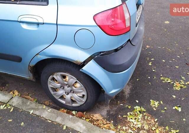 Синий Хендай Гетц, объемом двигателя 1.6 л и пробегом 215 тыс. км за 2599 $, фото 5 на Automoto.ua