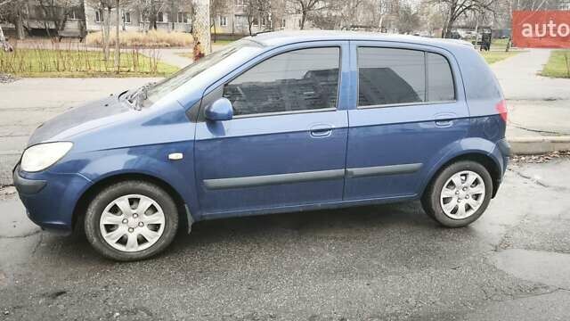 Синій Хендай Гетц, об'ємом двигуна 1.4 л та пробігом 211 тис. км за 3850 $, фото 12 на Automoto.ua
