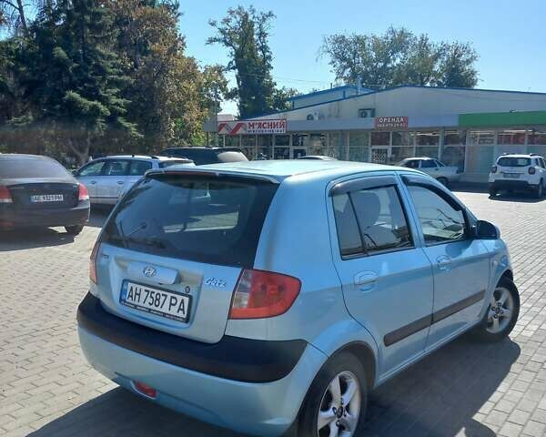 Синій Хендай Гетц, об'ємом двигуна 1.4 л та пробігом 148 тис. км за 5900 $, фото 4 на Automoto.ua
