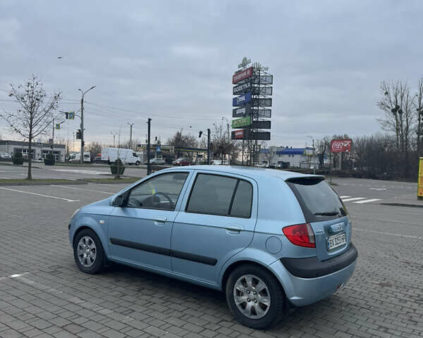 Синий Хендай Гетц, объемом двигателя 1.4 л и пробегом 112 тыс. км за 6500 $, фото 6 на Automoto.ua