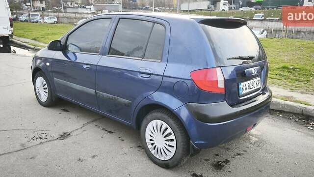 Синий Хендай Гетц, объемом двигателя 1.6 л и пробегом 210 тыс. км за 4299 $, фото 9 на Automoto.ua