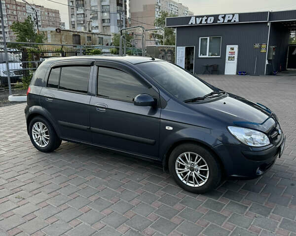 Синий Хендай Гетц, объемом двигателя 1.6 л и пробегом 166 тыс. км за 4600 $, фото 6 на Automoto.ua