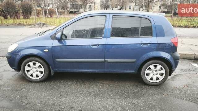 Синій Хендай Гетц, об'ємом двигуна 1.4 л та пробігом 211 тис. км за 3850 $, фото 6 на Automoto.ua