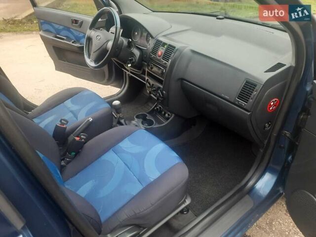 Синій Хендай Гетц, об'ємом двигуна 1.1 л та пробігом 170 тис. км за 4450 $, фото 5 на Automoto.ua