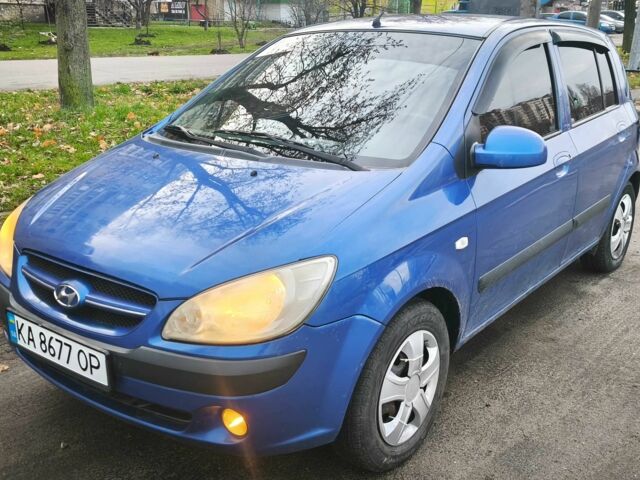 Синий Хендай Гетц, объемом двигателя 1.4 л и пробегом 215 тыс. км за 3499 $, фото 1 на Automoto.ua