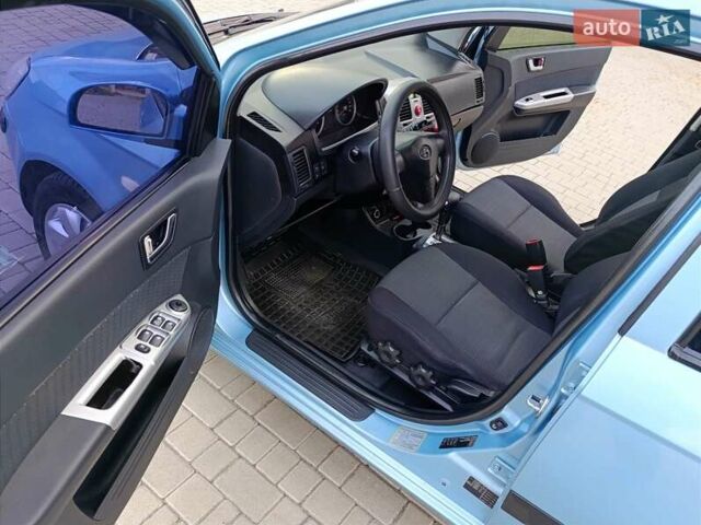 Синий Хендай Гетц, объемом двигателя 1.4 л и пробегом 207 тыс. км за 4999 $, фото 12 на Automoto.ua