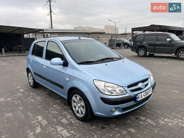 Синий Хендай Гетц, объемом двигателя 1.4 л и пробегом 161 тыс. км за 3600 $, фото 3 на Automoto.ua