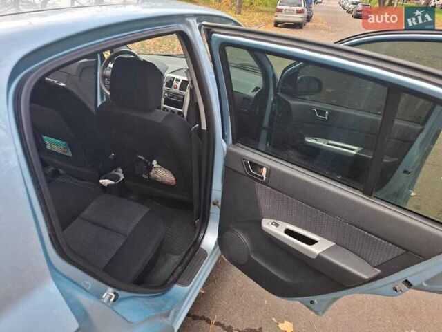 Синий Хендай Гетц, объемом двигателя 1.4 л и пробегом 186 тыс. км за 6400 $, фото 8 на Automoto.ua