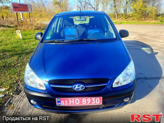Хендай Гетц 2008 в Кропивницком (Кировограде) на Automoto.ua Синий Хендай Гетц, объемом двигателя 1.1 л и пробегом 176 тыс. км за 5200 $, фото 4 на Automoto.ua