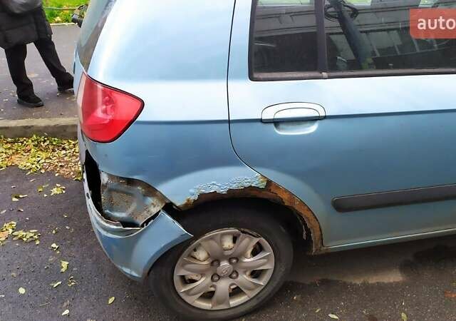 Синий Хендай Гетц, объемом двигателя 1.6 л и пробегом 215 тыс. км за 2599 $, фото 7 на Automoto.ua