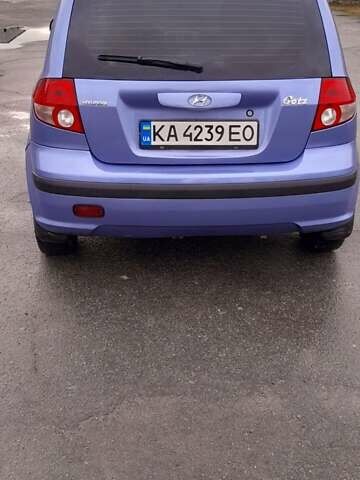Синий Хендай Гетц, объемом двигателя 1.6 л и пробегом 236 тыс. км за 5300 $, фото 1 на Automoto.ua