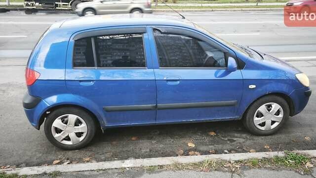 Синій Хендай Гетц, об'ємом двигуна 1.4 л та пробігом 215 тис. км за 3350 $, фото 4 на Automoto.ua