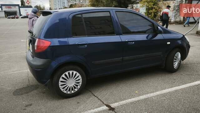 Синий Хендай Гетц, объемом двигателя 1.6 л и пробегом 208 тыс. км за 4350 $, фото 9 на Automoto.ua