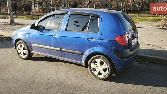 Синий Хендай Гетц, объемом двигателя 1.4 л и пробегом 215 тыс. км за 3299 $, фото 5 на Automoto.ua