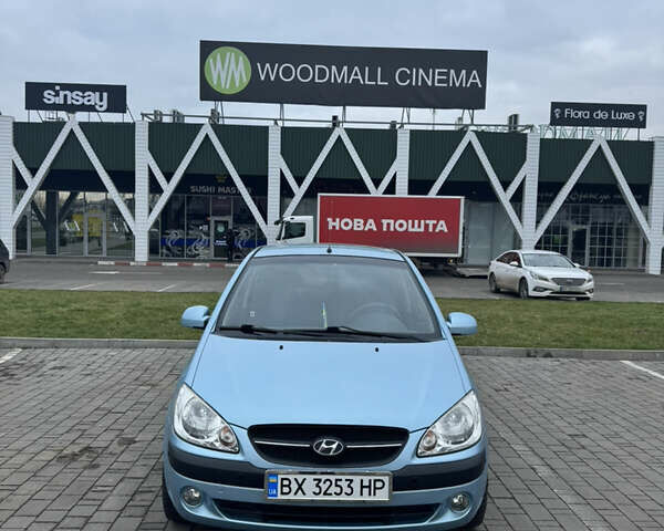 Синий Хендай Гетц, объемом двигателя 1.4 л и пробегом 112 тыс. км за 6500 $, фото 1 на Automoto.ua