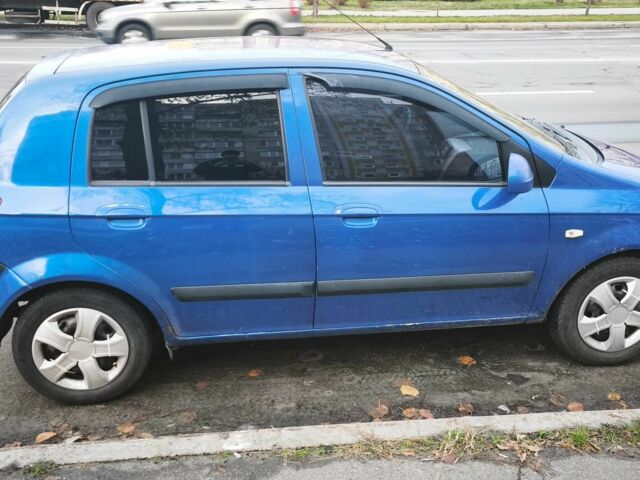 Синий Хендай Гетц, объемом двигателя 1.4 л и пробегом 215 тыс. км за 3499 $, фото 6 на Automoto.ua