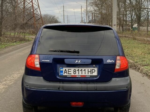 Синий Хендай Гетц, объемом двигателя 1.4 л и пробегом 188 тыс. км за 5350 $, фото 4 на Automoto.ua