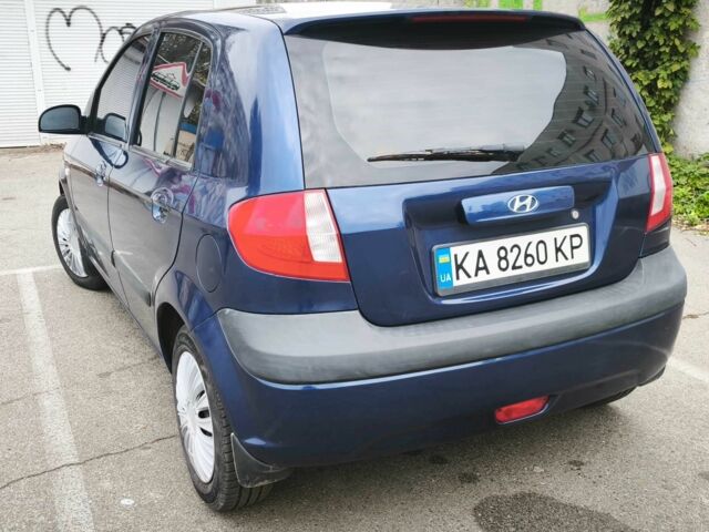 Синий Хендай Гетц, объемом двигателя 1.6 л и пробегом 208 тыс. км за 4499 $, фото 8 на Automoto.ua