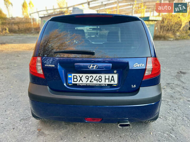 Синій Хендай Гетц, об'ємом двигуна 1.6 л та пробігом 190 тис. км за 4799 $, фото 17 на Automoto.ua