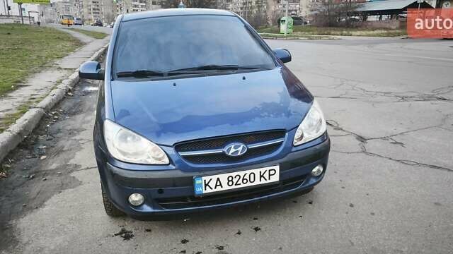 Синий Хендай Гетц, объемом двигателя 1.6 л и пробегом 210 тыс. км за 4299 $, фото 10 на Automoto.ua