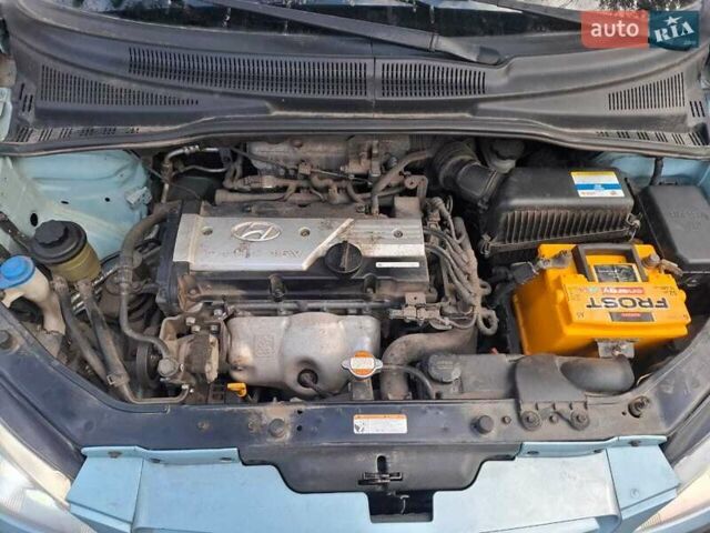Синий Хендай Гетц, объемом двигателя 1.4 л и пробегом 186 тыс. км за 6400 $, фото 14 на Automoto.ua
