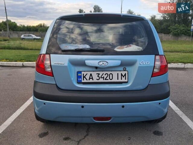 Синій Хендай Гетц, об'ємом двигуна 1.4 л та пробігом 271 тис. км за 3800 $, фото 1 на Automoto.ua