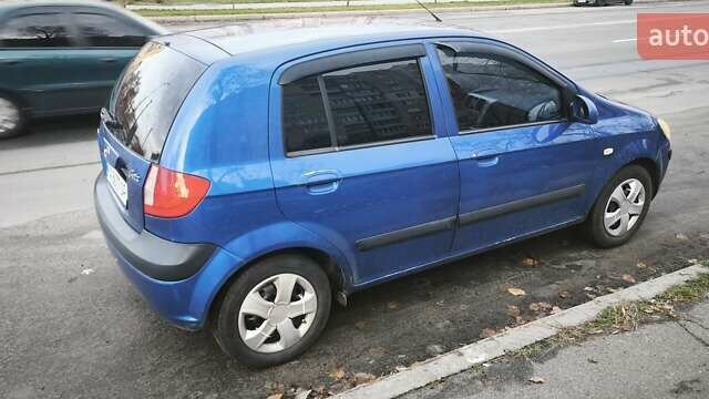Синій Хендай Гетц, об'ємом двигуна 1.4 л та пробігом 215 тис. км за 3350 $, фото 3 на Automoto.ua