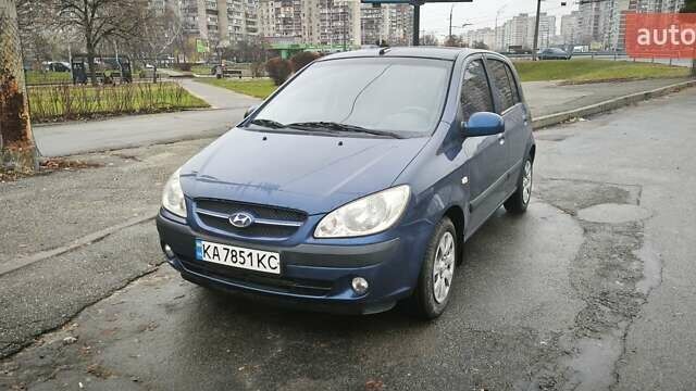 Синій Хендай Гетц, об'ємом двигуна 1.4 л та пробігом 211 тис. км за 3850 $, фото 10 на Automoto.ua