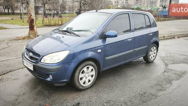 Синій Хендай Гетц, об'ємом двигуна 1.4 л та пробігом 211 тис. км за 3850 $, фото 9 на Automoto.ua