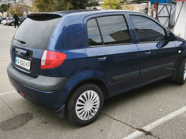 Синий Хендай Гетц, объемом двигателя 1.6 л и пробегом 208 тыс. км за 4499 $, фото 5 на Automoto.ua