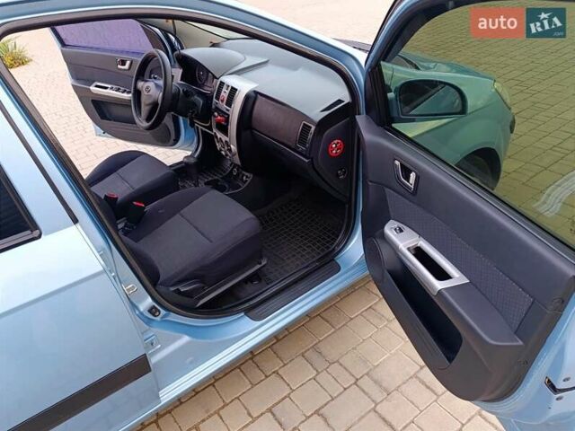 Синий Хендай Гетц, объемом двигателя 1.4 л и пробегом 207 тыс. км за 4999 $, фото 13 на Automoto.ua