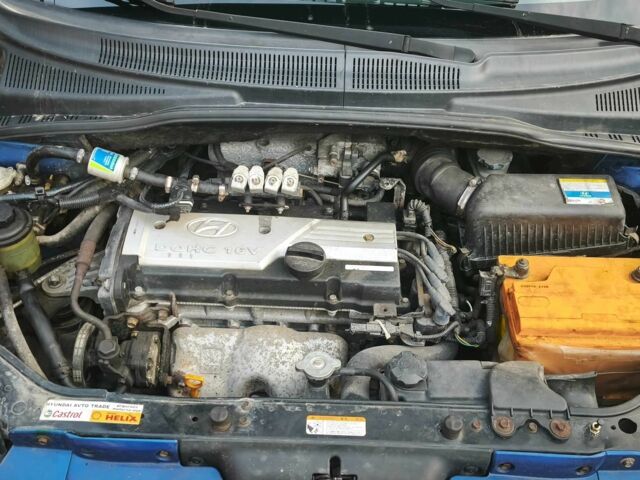 Синий Хендай Гетц, объемом двигателя 1.4 л и пробегом 215 тыс. км за 3499 $, фото 11 на Automoto.ua