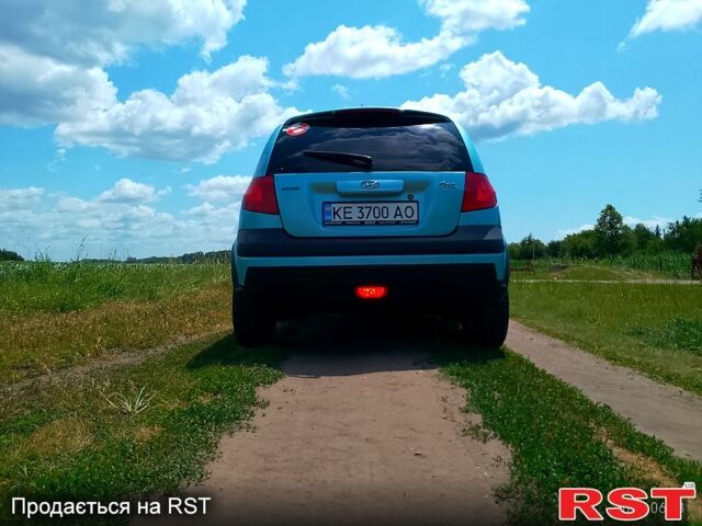 Синий Хендай Гетц, объемом двигателя 1.4 л и пробегом 148 тыс. км за 4600 $, фото 3 на Automoto.ua