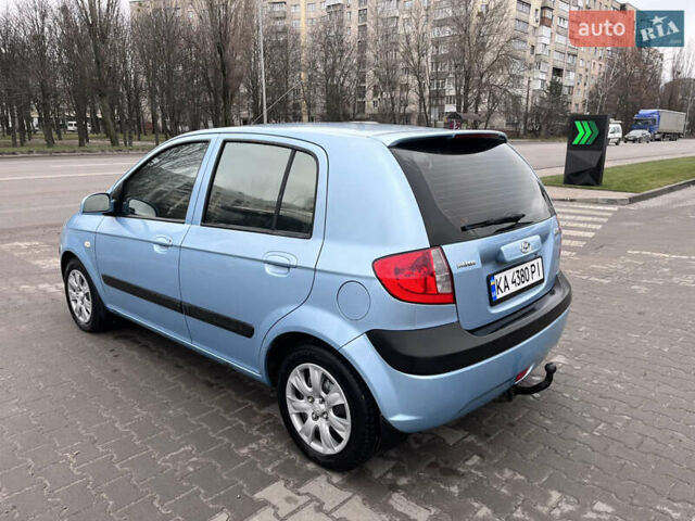 Синий Хендай Гетц, объемом двигателя 1.4 л и пробегом 161 тыс. км за 3600 $, фото 1 на Automoto.ua