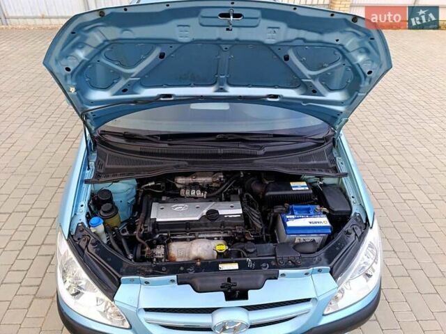 Синий Хендай Гетц, объемом двигателя 1.4 л и пробегом 207 тыс. км за 4999 $, фото 14 на Automoto.ua