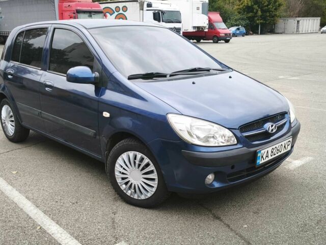 Синий Хендай Гетц, объемом двигателя 1.6 л и пробегом 208 тыс. км за 4499 $, фото 4 на Automoto.ua