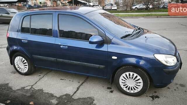 Синий Хендай Гетц, объемом двигателя 1.6 л и пробегом 210 тыс. км за 4299 $, фото 13 на Automoto.ua