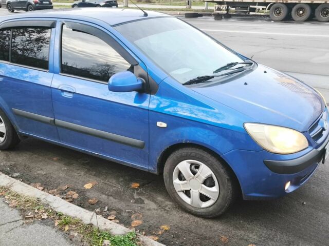 Синий Хендай Гетц, объемом двигателя 1.4 л и пробегом 215 тыс. км за 3499 $, фото 7 на Automoto.ua