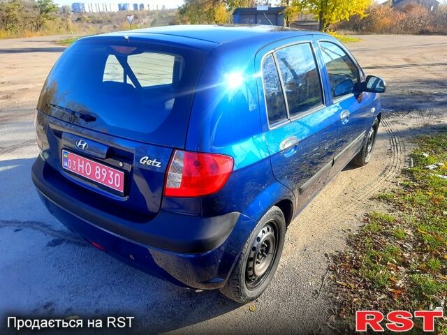 Хендай Гетц 2008 в Кропивницком (Кировограде) на Automoto.ua Синий Хендай Гетц, объемом двигателя 1.1 л и пробегом 176 тыс. км за 5200 $, фото 1 на Automoto.ua