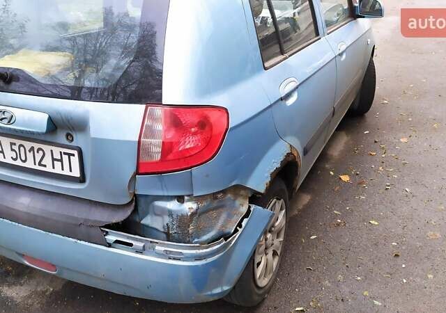 Синий Хендай Гетц, объемом двигателя 1.6 л и пробегом 215 тыс. км за 2599 $, фото 6 на Automoto.ua