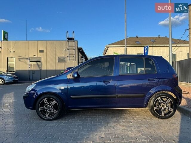 Синий Хендай Гетц, объемом двигателя 1.4 л и пробегом 208 тыс. км за 6000 $, фото 4 на Automoto.ua