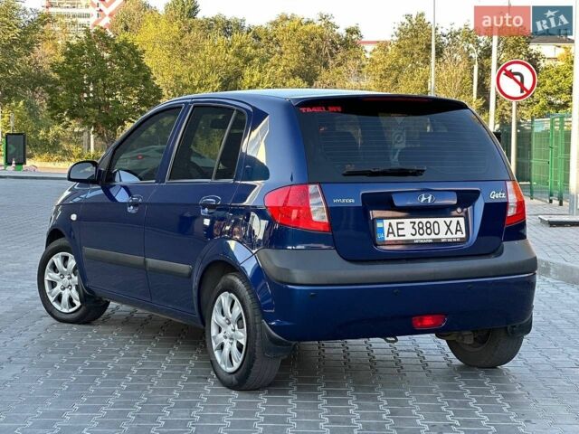 Синий Хендай Гетц, объемом двигателя 1.4 л и пробегом 145 тыс. км за 6300 $, фото 6 на Automoto.ua