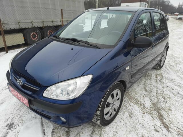 Синій Хендай Гетц, об'ємом двигуна 1 л та пробігом 176 тис. км за 4200 $, фото 6 на Automoto.ua