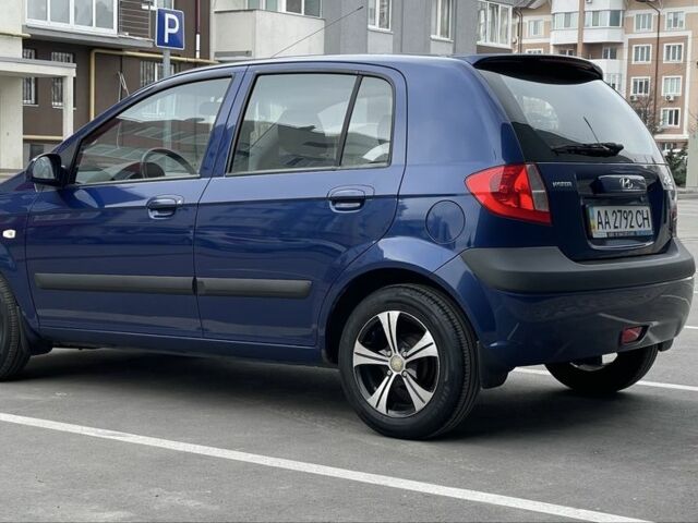 Синий Хендай Гетц, объемом двигателя 1.4 л и пробегом 100 тыс. км за 5999 $, фото 7 на Automoto.ua