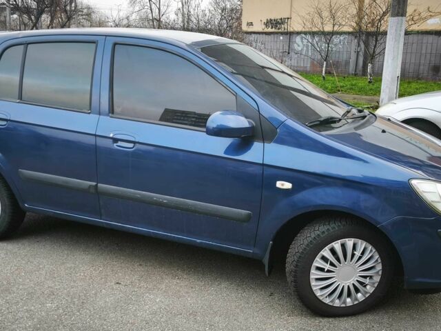 Синий Хендай Гетц, объемом двигателя 1.6 л и пробегом 210 тыс. км за 3999 $, фото 5 на Automoto.ua