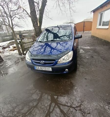 Синий Хендай Гетц, объемом двигателя 1.4 л и пробегом 134 тыс. км за 6000 $, фото 5 на Automoto.ua