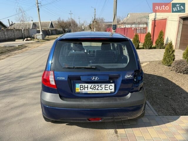Синий Хендай Гетц, объемом двигателя 1.4 л и пробегом 101 тыс. км за 3250 $, фото 10 на Automoto.ua